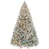 Pre-lit Flocked Artificial Tree - Image 2