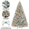 Pre-lit Flocked Artificial Tree - Image 5