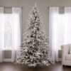 Utica Flocked Fir Artificial Christmas Tree