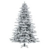 Utica Flocked Fir Artificial Christmas Tree - Image 2
